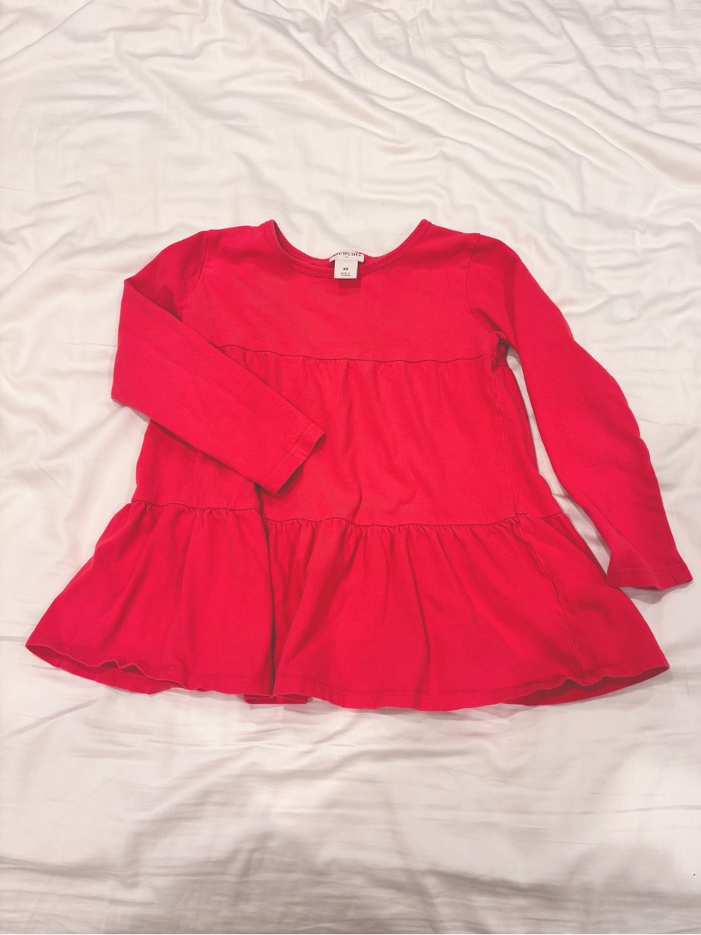 J Crew Crewcuts Tiered Long Sleeve Tunic